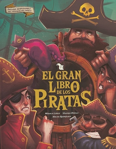 El Gran Libro De Los Piratas. Valeria Dávila. Novedad Ed. Az