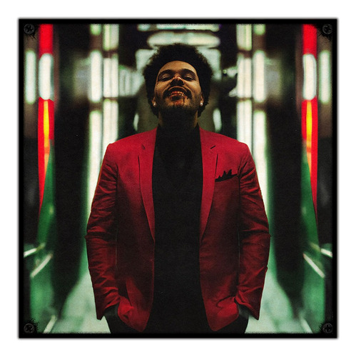 #309 - Cuadro Decorativo Vintage - The Weeknd Música Poster