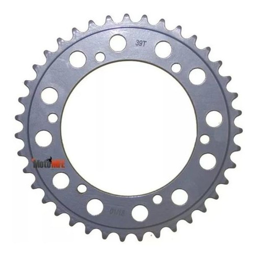 Imagem 3 de 8 de Kit Relação Did Yamaha Lander Com Retentor Aço 1045