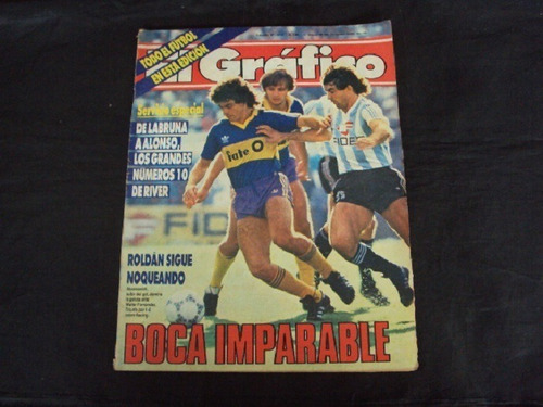 Revista El Grafico # 3514 - Tapa Boca (abramovich)