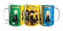 Comprar Pocillo Mug Harry Potter, Hogwarts Casas, Personajes