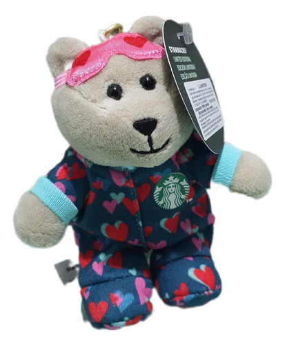 Starbucks Llavero Bearista Oso De Peluche San Valentin