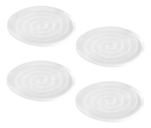4 Uds. Almohadillas De Silicona Para Diámetro Redondo 4 Cm