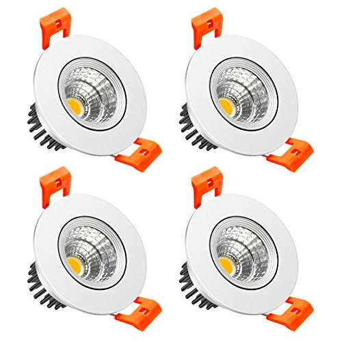 Foco Empotrable Led Regulable De 2 Pulgadas, Luz De Tec...