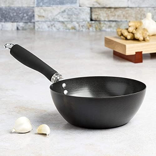 Wok Ecolution De Acero Al Carbono Antiadherente Con Mango Re
