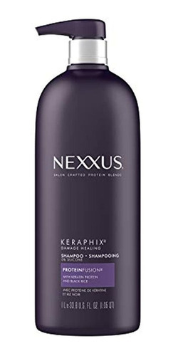 Nexxus Keraphix Shampoo, Para Cabello Dañado 33.8 Oz
