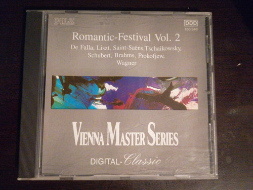 Romántic Festival Vol. 2 Cd Vienna Master Series Digital 