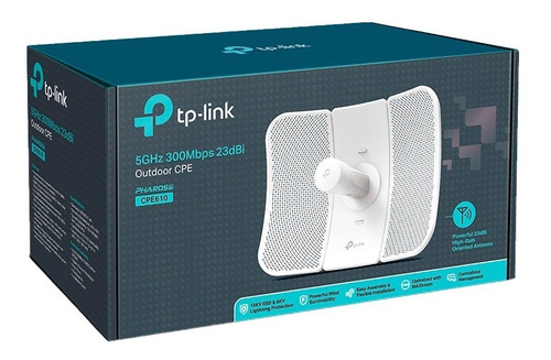 Antena Cpe610 5ghz 300mbps 23dbi  Tp-link - Mihaba