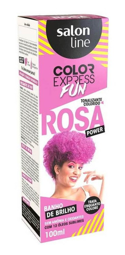 Salon Line Color Express Tonalizante Rosa Power