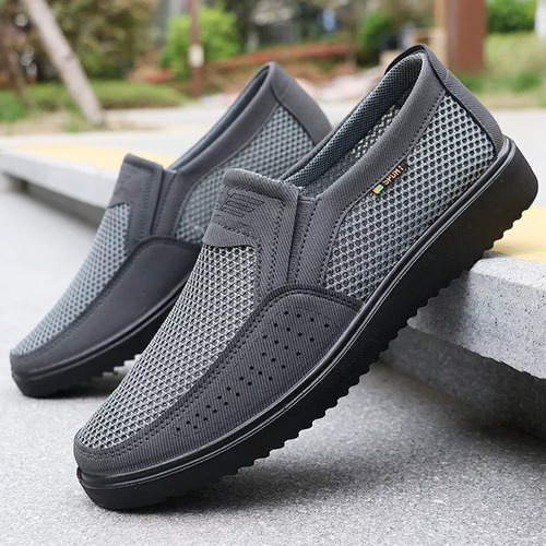 Zapatos Tenis Casuales Zapatos Hombretranspirables Cómodo A