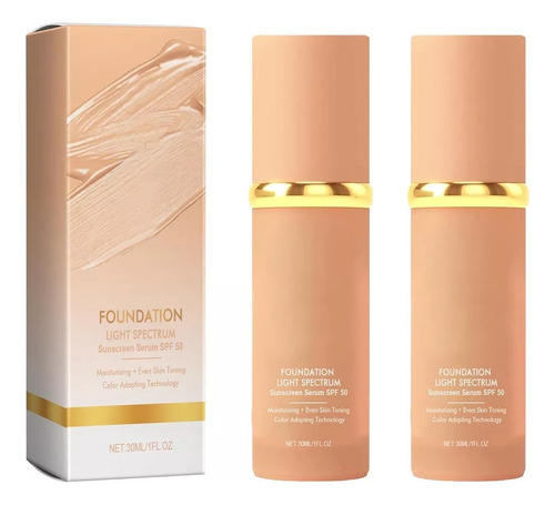 Base De Maquillaje Forever Bloom De 2 Piezas Con Protector S