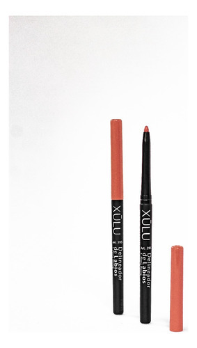 Imagen 4 de 5 de Lapiz Delineador De Labios Retractil Automatico Xulu Z395 Color 1