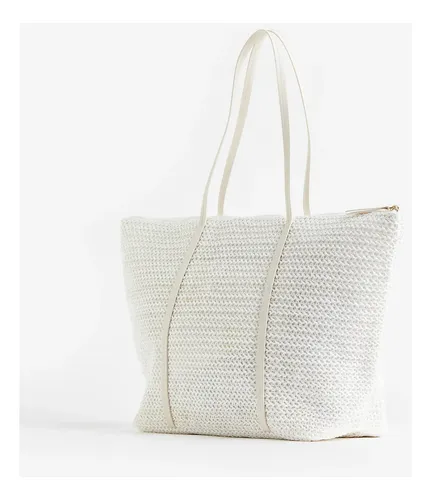 H&m bolso rafia sale