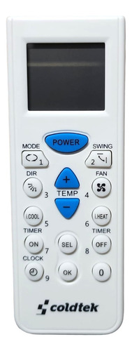 Control Remoto Universal P/ Minisplit Gree # 0002, 0012