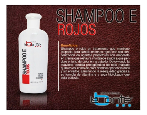 La Bonté Shampoo Rojos
