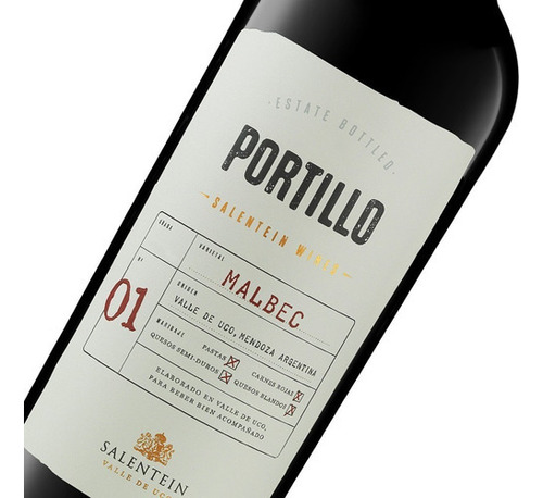 Vino Salentein Portillo Malbec