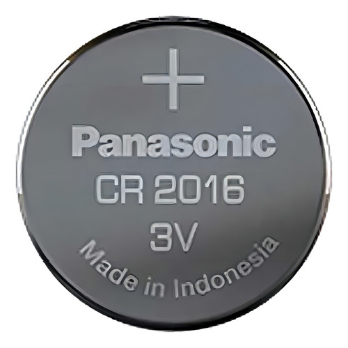 Paquete de baterías Panasonic Cr2016 3v (5 unidades)