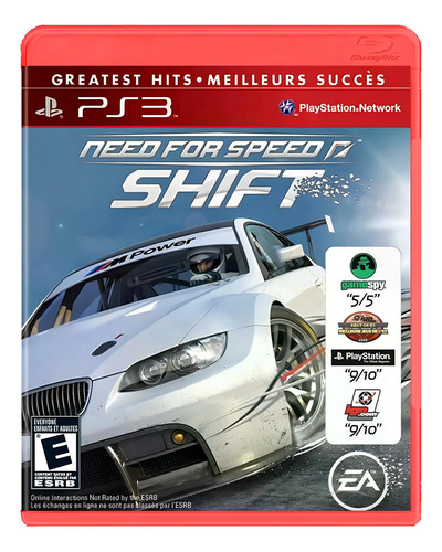 Need For Speed Shift Greatest Hits Ps3 Semi Novo Físico (Recondicionado)
