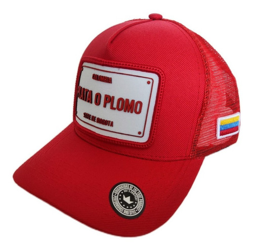 Gorra Trucker Plata O Plomo Bogota 