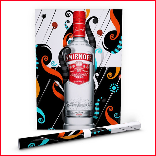 Poster Publicitario Vodka Smirnoff - 40x60cm