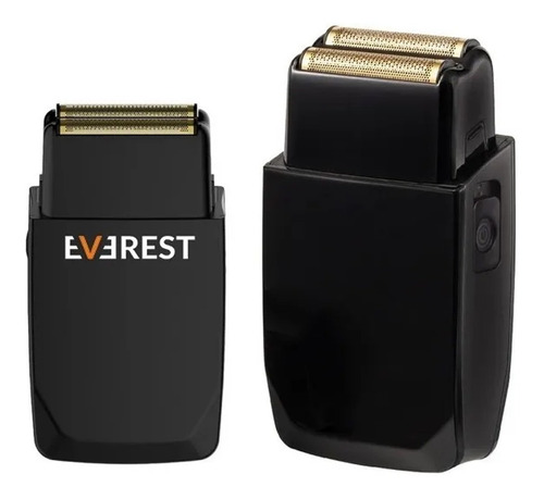 Everest Afeitadora Shaver Profesional Barberia Black Negra