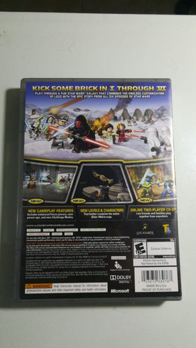 Lego Star Wars The Complete Saga Xbox 360 Lenny Star Games