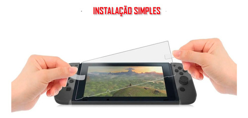 Película Anti-risco Para Display Para Nintendo Switch