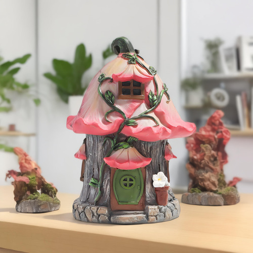 Adornos En Miniatura En L Para Macetas De Jardín Y Resina 00