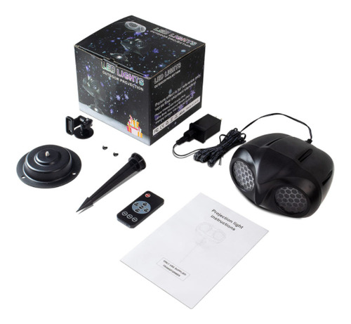 P Luces De Proyector De Copos De Nieve De Navidad,