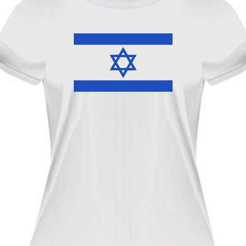 Camiseta Israel Bandeira