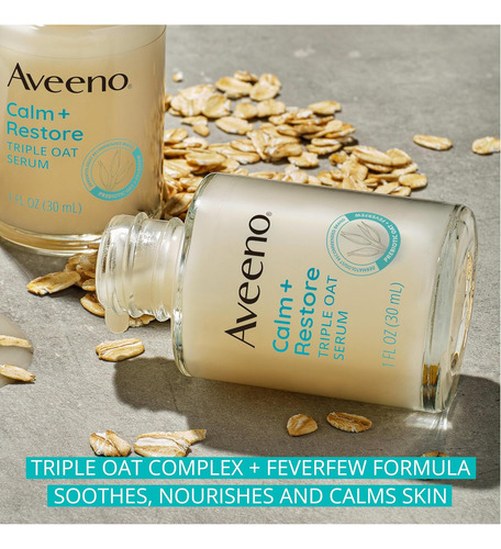 Sérum Facial Hidratante Calm Restore Triple Oat De Aveeno