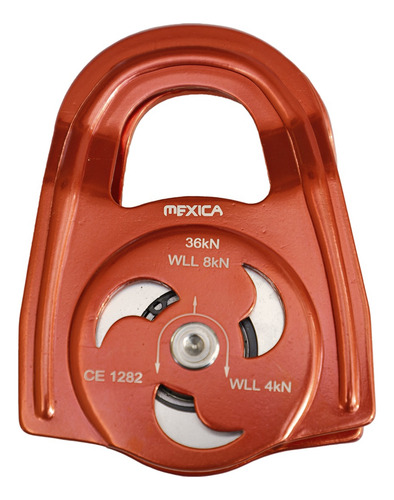 Polea Simple Para Cuerda - Hauling Izado Rescate Polipasto