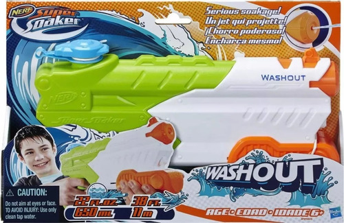 Nerf Super Soaker Washout Pistola De Agua Bunny Toys