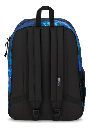 Mochila escolar JanSport JS07ZNZAO3 color azul diseño galaxia 26L