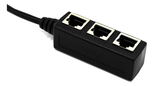 Divisor Ethernet/extensor Rj45 De 1 A 3 Puertos