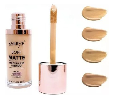 Maquillaje Liquido Soft Matte Spf 30 Saniye