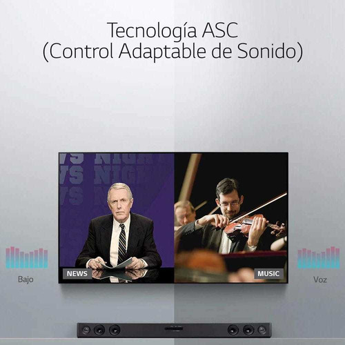 Imagen 10 de 11 de Barra De Sonido LG Sk1d 100w