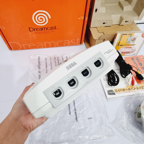 228- Console Dreamcast Em Excelente Estado Branco (Usado)