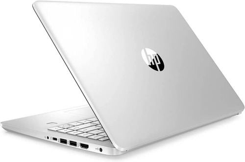 Imagen 4 de 5 de Laptop Hp 14 Core I3 11va 128gb Ssd 4gb Ram Win10 Plata Color Plateado