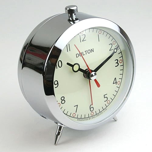 Dulton] Reloj Despertador Dalton Reloj Despertador Cromado 1