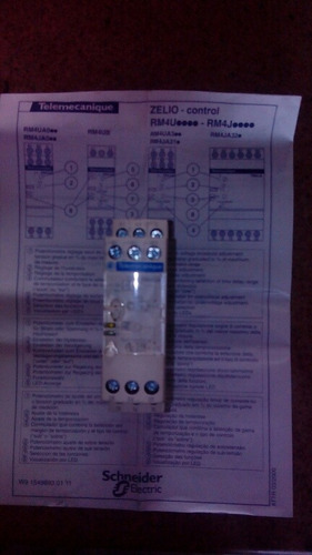 Imagen 2 de 4 de Rele De Tension Telemecanique 110-130v