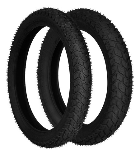 Pneu Moto Honda Bros 150/160 Modelo 110/90-17 + 90/90-19