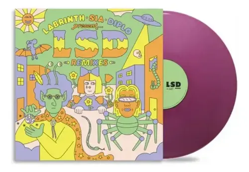 Labrinth, Sia & Diplo Lsd - The Remixes- Lp Vinyl- Importado