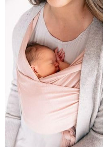 Rebozo Fular Portabebés Ergonómico Elástico Canguro Bebe Color Fular Elastico Rosa Palo Vía Lactea