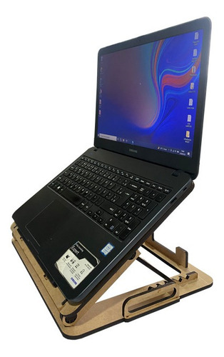 Imagem 6 de 9 de Bases Mesa Notebook Abertura Cooler E Brinde Suporte Celular