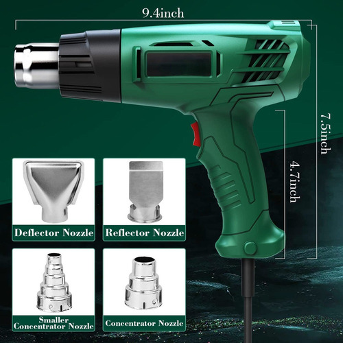 Z Pistola De Aire Caliente 1600w Kit De Pistola De Aire