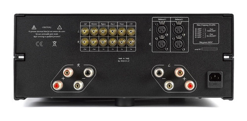 Imagen 3 de 3 de Amplificador Integrado Unison Research Unico 90 220v
