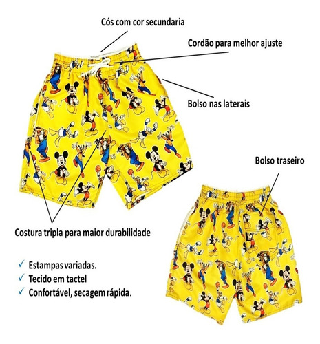 Imagem 8 de 9 de Kit 7 Shorts Bermudas Mauricinho Atacado Revenda