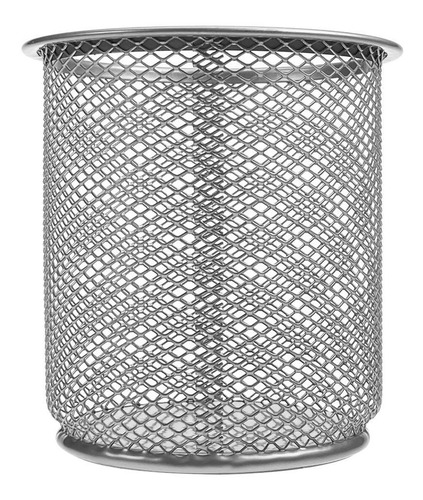 3 Pack Porta Lápices De Malla Mesh Gris