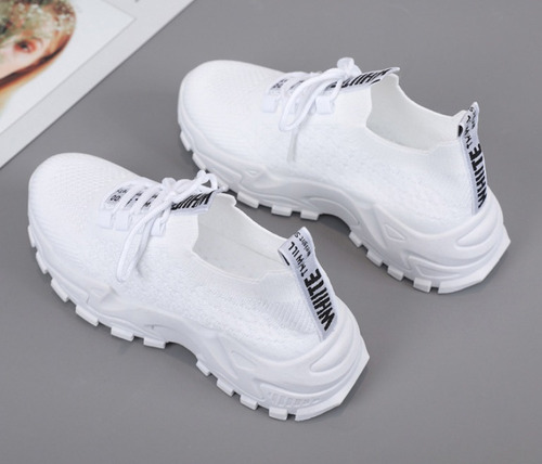 Zapatos Casuales Cómodos Con Plataforma De Moda Para Mujer